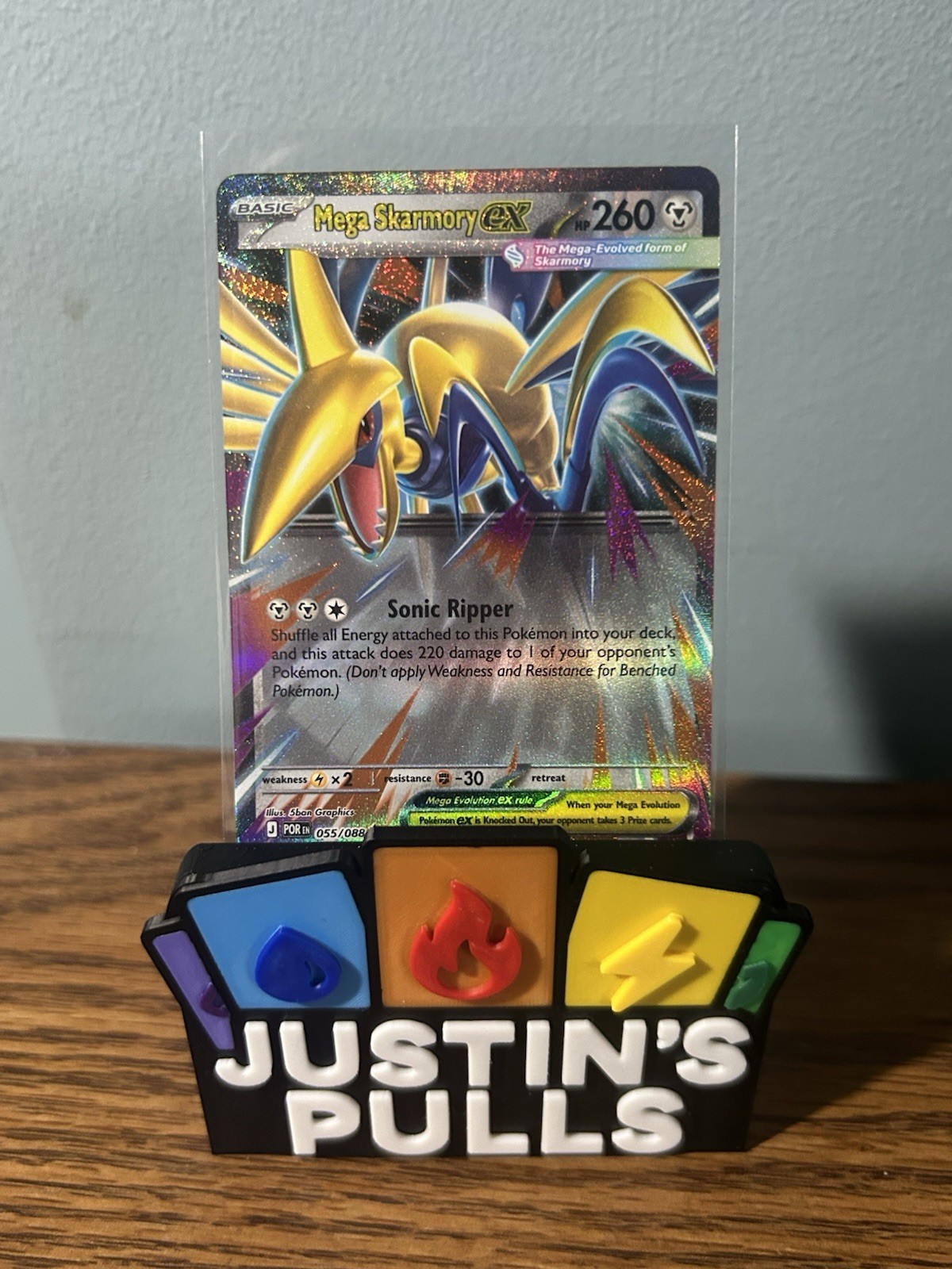 Mega Skarmory ex 055/088 Me03: Perfect Order Holo