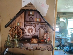 Laura's theme fr-dr.zhivago Swiss musical Dualmovement Black Forest Cuckoo Clock