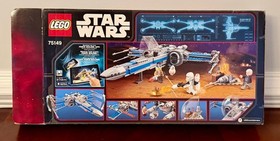 LEGO Star Wars Resistance X-wing Fighter (75149) *100% Complete w box & minifigs
