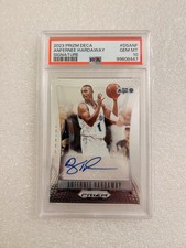 2023 PRIZM DECA ANFERNEE HARDAWAY SIGNATURE PSA #DSANF GEM MT 10 AUTO ORL MAGIC