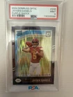 2024 Panini Donruss Optic Rated Rookie Jayden Daniels #248 Purple Shock PSA 9