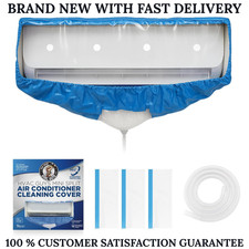 Mini Split Cleaning Bag 360 Waterproof Kit Fits 27-39" AC with Drain Hose