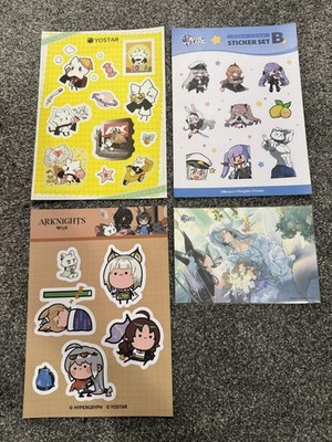 Official Azur Lane Arknights Sticker Set Yostar Anime Expo AX 2024 (Exclusive)
