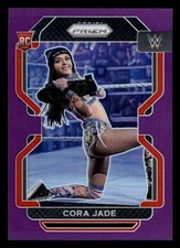 2022 Panini Prizm WWE #188 Cora Jade Purple #/149