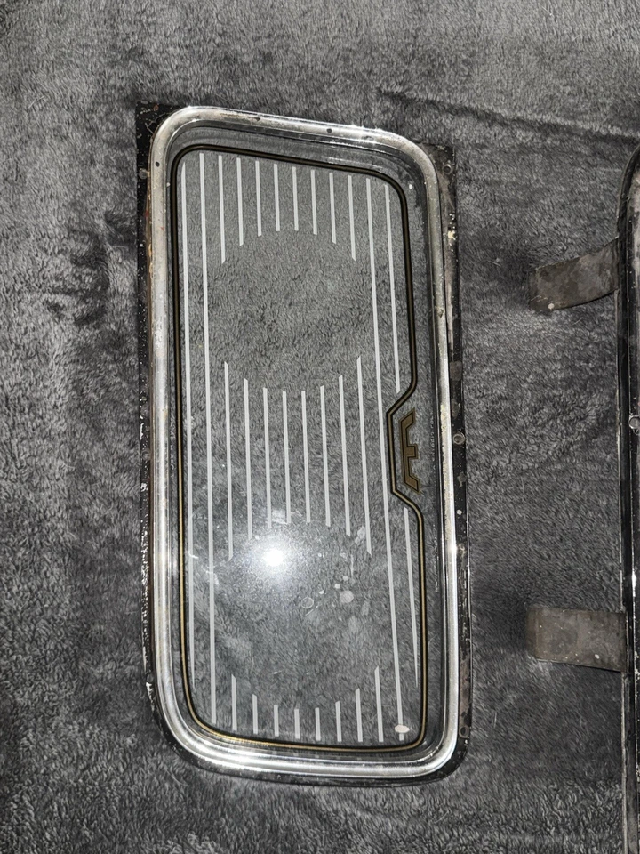 Chrysler 300 New Yorker Newport 1965 OEM faros biseles cubiertas de vidrio ¡2 pares! Foto 2 de 4