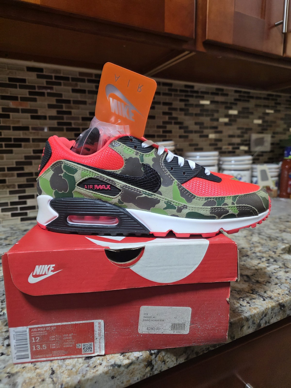 Nike Air Max 90 SP Reverse Duck Camo CW6024-600 Size 12 2020 Release thumbnail 3
