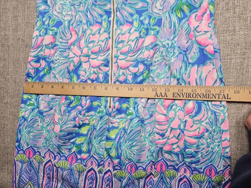 Lilly Pulitzer Dress Womens 4 Shift Sleeveless Classic Mini Floral Summer Casual - Bild 9 von 10