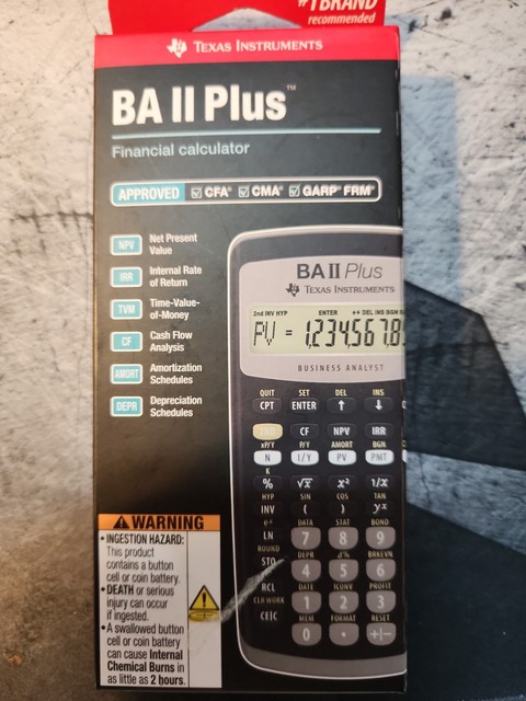 Texas Instruments BA II Plus