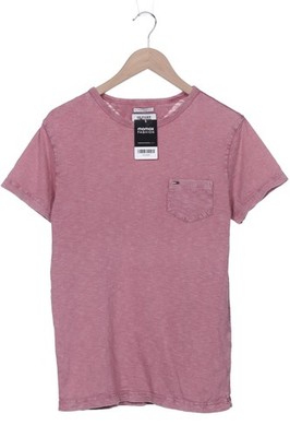 HILFIGER DENIM T-Shirt Damen Shirt Kurzärmliges Oberteil Gr. S Pink #8zox4p6