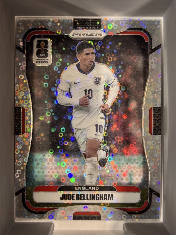 2026 Panini Prizm FIFA World Cup #114 Jude Bellingham Disco Prizms