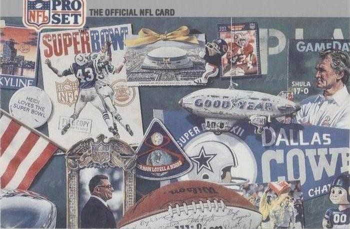 1990 Pro Set Super Bowl XXV Silver Anniversary - Super Bowl Xxv