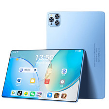 10.1" Tablet PC Android 12 Octa-Core 4GB RAM 64GB ROM 4G LTE Dual SIM Gaming Wor