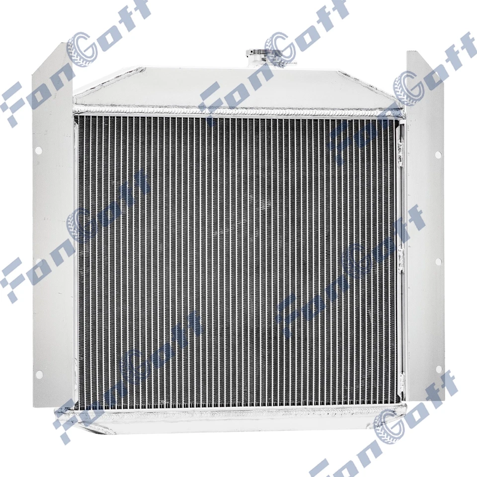 3 Row Aluminum Radiator Fit 1949-1952 1950 Studebaker 2R5 2R6 2R11 4.0L CC4952 — 第 4/4 张图片