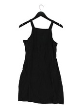 Nasty Gal Pinafore/Dungaree Mini Dress UK4 in Black