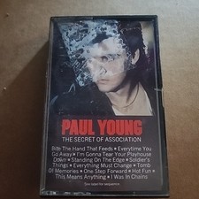 The Secret of Association by Paul Young Cassette, Oct-1990, Columbia USA 
