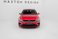 Maxton Design Frontlippe V.5 Passend FüR VW Golf R / R-Line Mk7 FL Schwarz Hochg