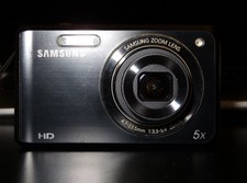 Samsung DV100 16.1MP 5x Zoom Digital Camera Black Fully Tested 