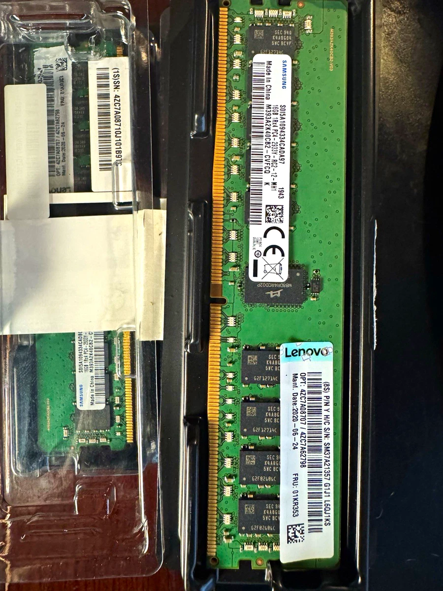 PC4-19200 (DDR4-2400) Bus Speed Computer RAM 16 GB Total Capacity
