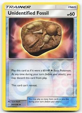 Pokemon Unidentified Fossil 207/236 Cosmic Eclipse Uncommon Reverse Holo NM