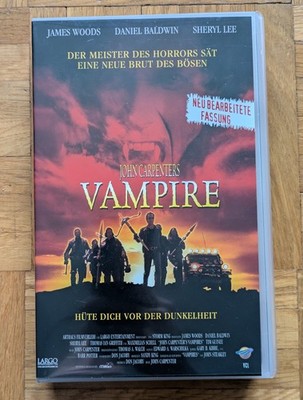John Carpenters Vampire   VHS Kaufkassette   Neubearbeitete Fassung FSK 16 Kult 