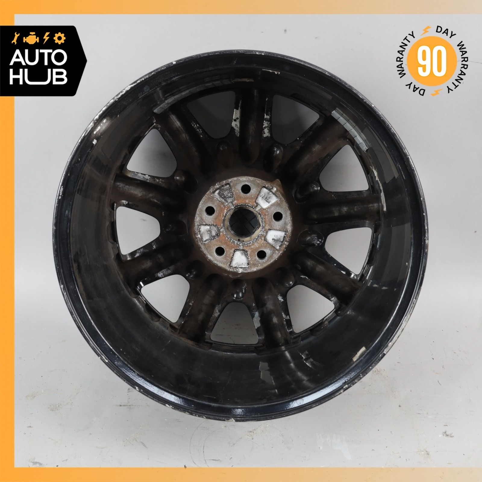 Bentley Continental GTC Flying Spur 9 x 20 20" Wheel Rim Black 3W0601025AM OEM