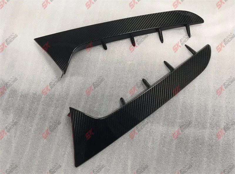Alerón lateral forjado de fibra de carbono/carbono para Audi A4 Allroad 2020-2025 Foto 4 de 4