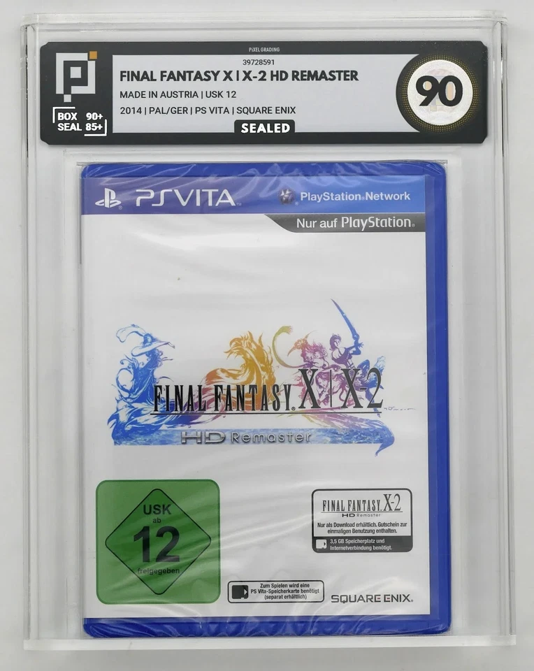 FINAL FANTASY X | X-2 HD REMASTER PS VITA SEALED PIXEL 90 NO VGA WATA