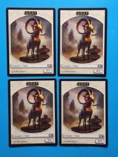 MTG 4x Goat Token x4 NM Core Set 2013 2014 Magic Playset White