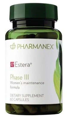 Nu Skin 'Estera' Phase III Women's Maintenance Formula  Exp 09/2028
