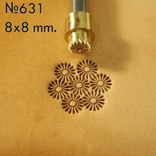 Leather Crafting Stamp Tool For Leather Crafts Brass Punch Making Stamps 631