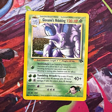 2000 Pokemon Giovanni's Nidoking Holo Gym Challenge 7/132 on eBay