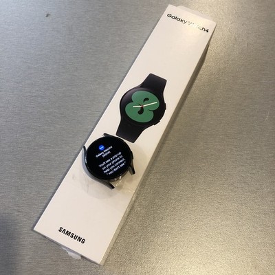 Samsung Galaxy Watch 4 40mm GPS Wifi Bluetooth Smartwatch SM-R860 Black No Strap