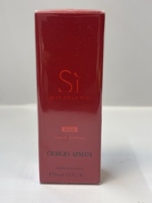 Giorgio Armani Si Passione Women's Eau De Parfum  0.5 OZ New In Box