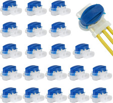 GWHOLE 20Pcs Waterproof Wire Connectors Cable Connector Electrical Wire Connecto