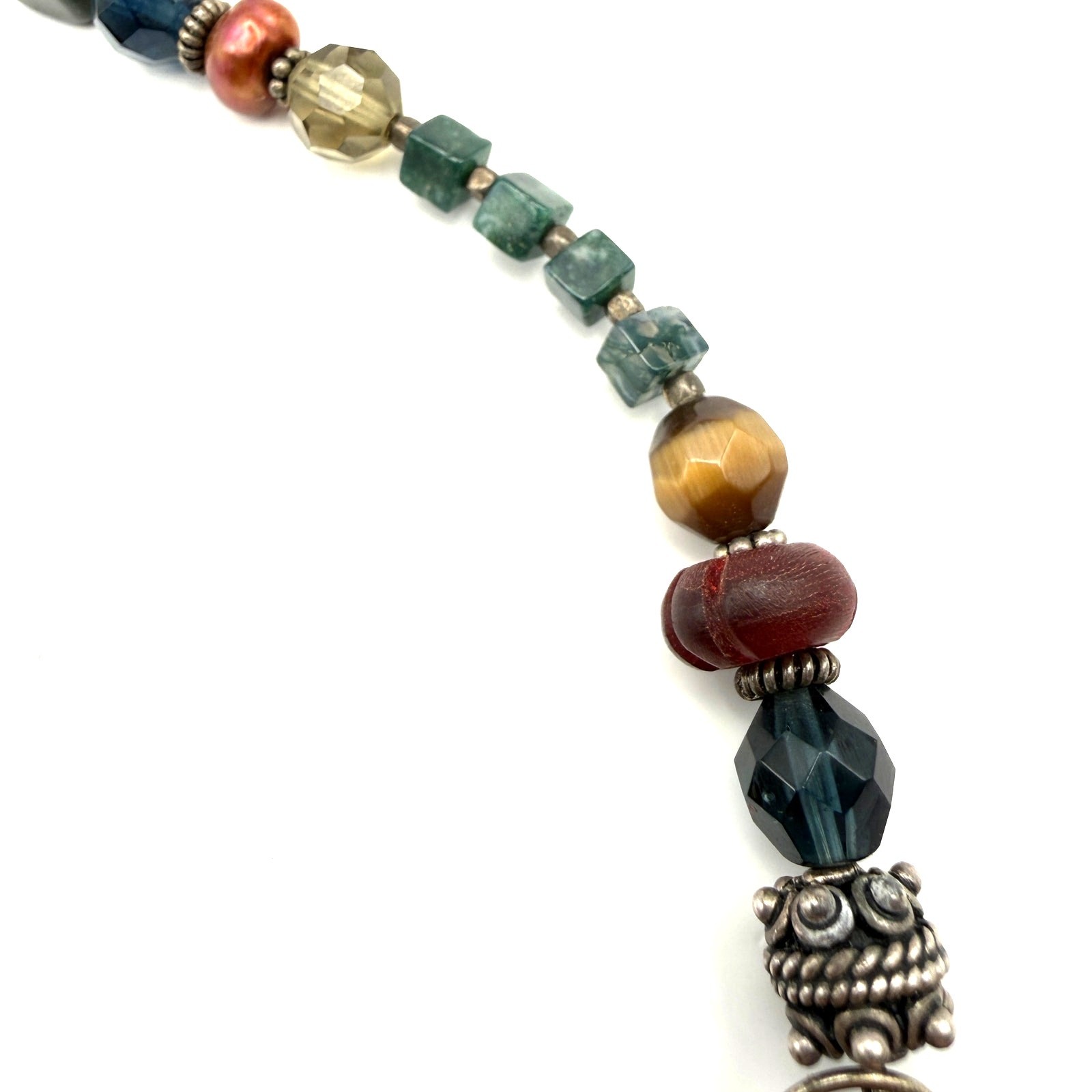 925 Silver STRENGTH Affirmation Beaded Necklace J… - image 6