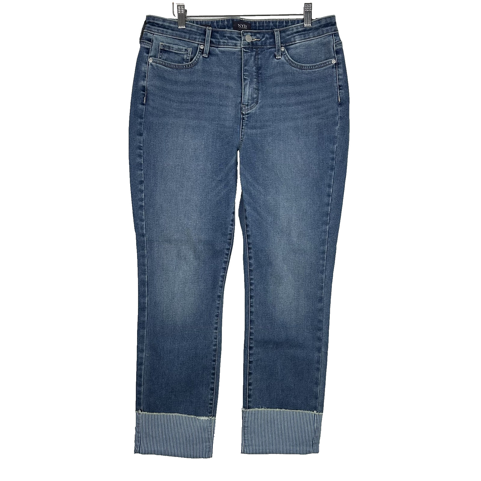Womens 12 Costa Brava Blue Lift Tuck Stretch Cuffed