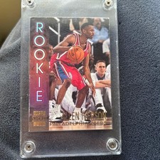 Allen Iverson Rookie Card R16. rookie card picture