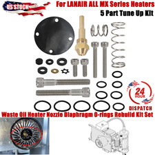 For Lanair MX140 150 MX250 300 MX320 5 Part Tune Up Kit Waste Oil Heater Parts