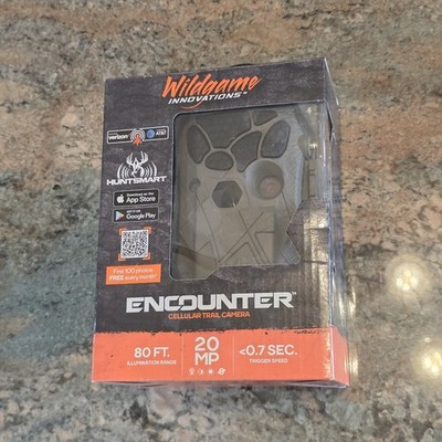 Wildgame Innovations Encounter Cellular Game Hunting Wildlife Trail Camera