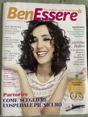 WOHLBEFINDEN Magazin April 2016 CATERINA BALIVO Zeitschrift Italien Gesundheit Frau
