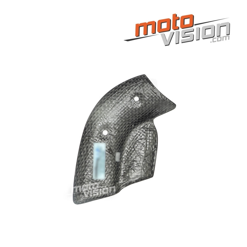 Cache ligne carbone court Ducati 996 pour supprimer la chaleur du collecteur