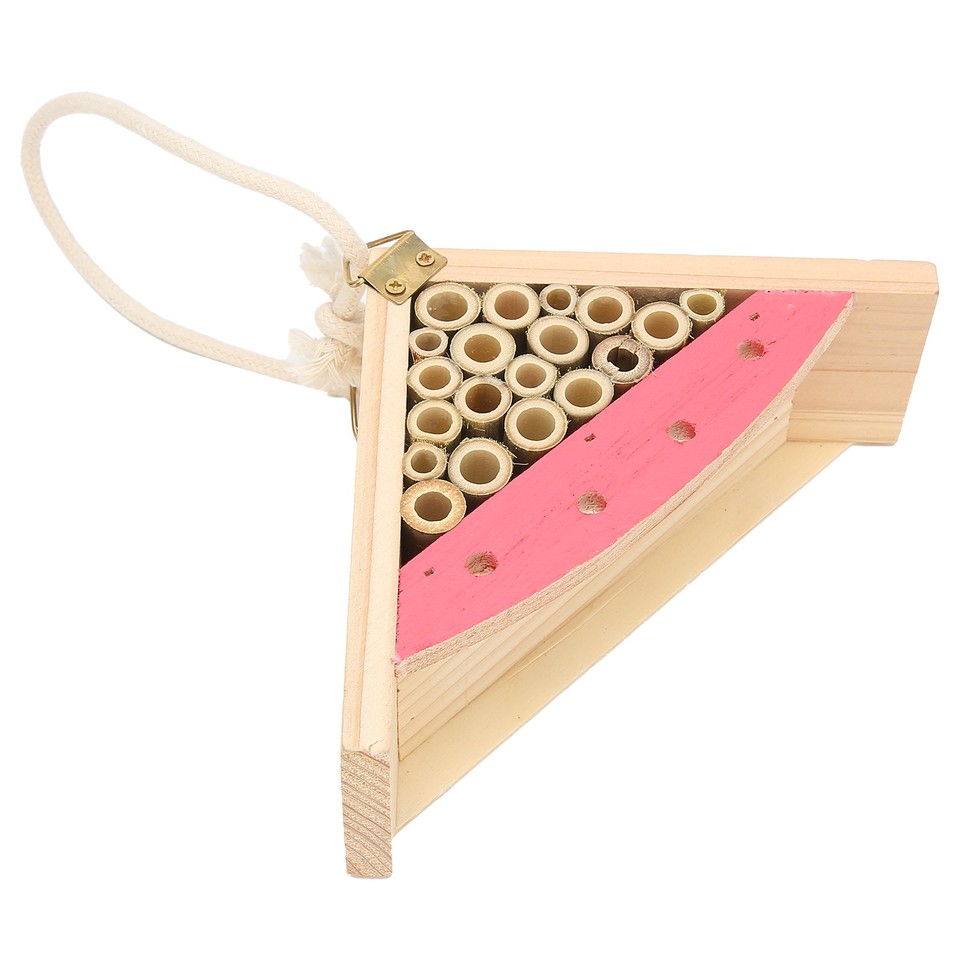 Colorful Wooden Insect House Hanging Insect Hotel For Bee Beneficial ...