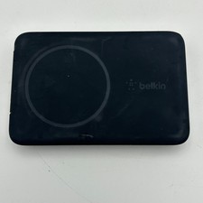Belkin Power Bank MagSafe Compatible Wireless Portable Charger Black Used