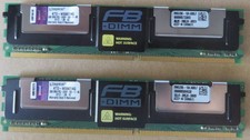4GB Kingston KTD-WS667/4G 2X2GB 2RX8 PC2-5300F ECC - Server Memory RAM