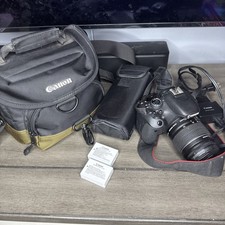 Canon EOS Rebel T3i 18MP DSLR Camera w/18  55mm Lens, 2 Batteries, Charger, Case 
