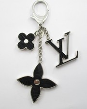 Louis Vuitton Monogram Signed Stainless Steel Key Chain No Box
