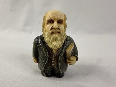 Harmony Kingdom Ball Historical Pot Belly Retired Charles Darwin VGC CLEAN