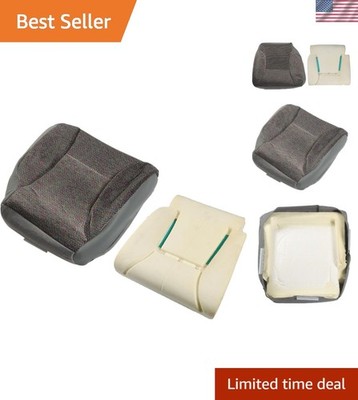 Mist Gray Cloth Seat Cover & Sponge Cushion Replacement for R-a-m 1500/2500/3500