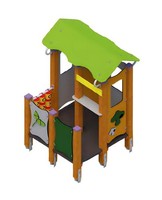 Spielplatz Kinderzelt Spielhaus Kinderspielplatz SpielhäUschen Spielplatzanlage