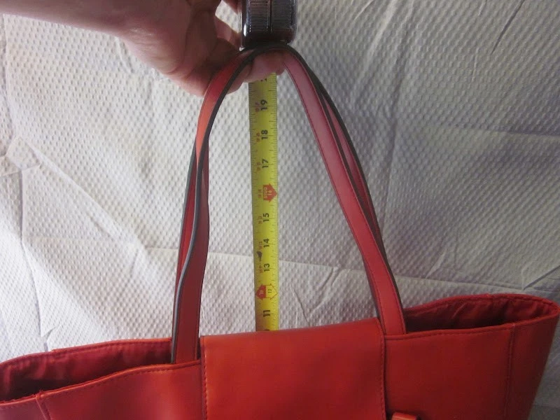 Elizabeth Arden Cartera Mujer Bolso Rojo Imitación Cuero Bolso Cartera Excelente Estado. Foto 3 de 4